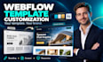 customize your webflow template to match your brand