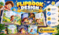 design an interactive flipbook, digital magazine or catalog