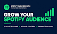 promote your music on spotify playlists for organic growth