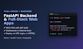 build a full stack web app or API with fastapi, react and postgresql