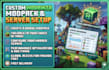create a custom modrinth modpack and configure your modded minecraft server