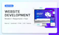 develop a responsive website using react