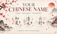 create a unique and meaningful chinese name for you