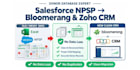 migrate donor data from excel salesforce and hubspot to zoho or bloomerang