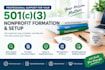 assist with 501c3 nonprofit formation and setup