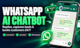 build a whatsapp ai chatbot with auto replies, lead capture and CRM
