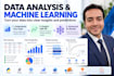 analyze your data and build machine learning models