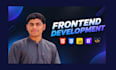 do custom frontend website with responsive layout