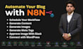 setup n8n ai workflow to generate and publish blogs automatically on wordpress