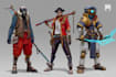 sci fi character concept illustration