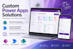 build custom canvas power apps connected to sharepoint