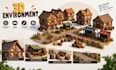 create low poly 3d environments and game ready assets