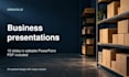redesign your business presentation in editable powerpoint