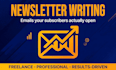write an engaging email newsletter that gets opened and read