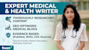 write professional medical articles and health blog posts