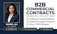 write, draft and review professional business contracts