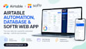 design airtable automation, database and softr web app