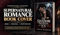 design a supernatural romance paperback cover for KDP