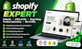 be shopify expert website HTML and CSS bug fixing product uploading site traffic