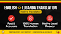 translate english to luganda accurately