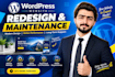 do maintenance of wordpress websites and fixes their bugs