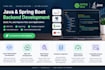 develop and fix java spring boot rest apis and backend applications
