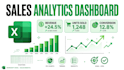 create global sales analytics dashboard in excel sales tracker