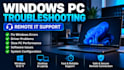 troubleshoot and fix computer and windows problems remotely