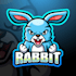 do elegant unique rabbit logo