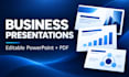 redesign your business presentation in editable powerpoint