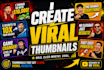 design viral youtube thumbnails