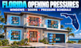 calculate florida window and door design pressures