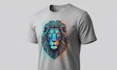 create custom tshirt design and professional mockups