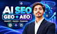 do ai SEO, GEO and aeo optimization