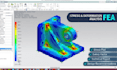 perform ansys fea analysis structural stress simulation mechanical part testing