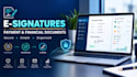 set up electronic signatures for financial documents