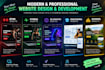 design gym fitness and school websites