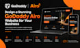 design a godaddy airo website with SEO optimization