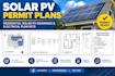 design residential solar pv permit plans and electrical plan sets