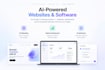 create custom ai websites , admin dashborad ,ai software