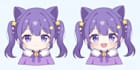 draw a cute chibi vtuber model or pngtuber avatar for streaming