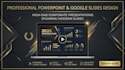 design modern powerpoint and google slides presentation