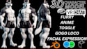 create custom furry 3d models, vrchat avatars, and furry characters