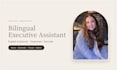 be your bilingual english spanish executive assistant