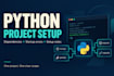 set up your python project and fix dependency issues