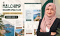 set up mailchimp welcome email automation and sequences