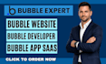 do bubble io website, bubble app, bubble developer, bubble mvp and bubble saas