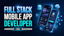 develop full stack mobile app with flutter, react native and firebase, web app