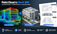 convert point cloud scans into revit bim models and as built drawings