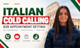do native italian cold calling b2b lead generation and appointment setting